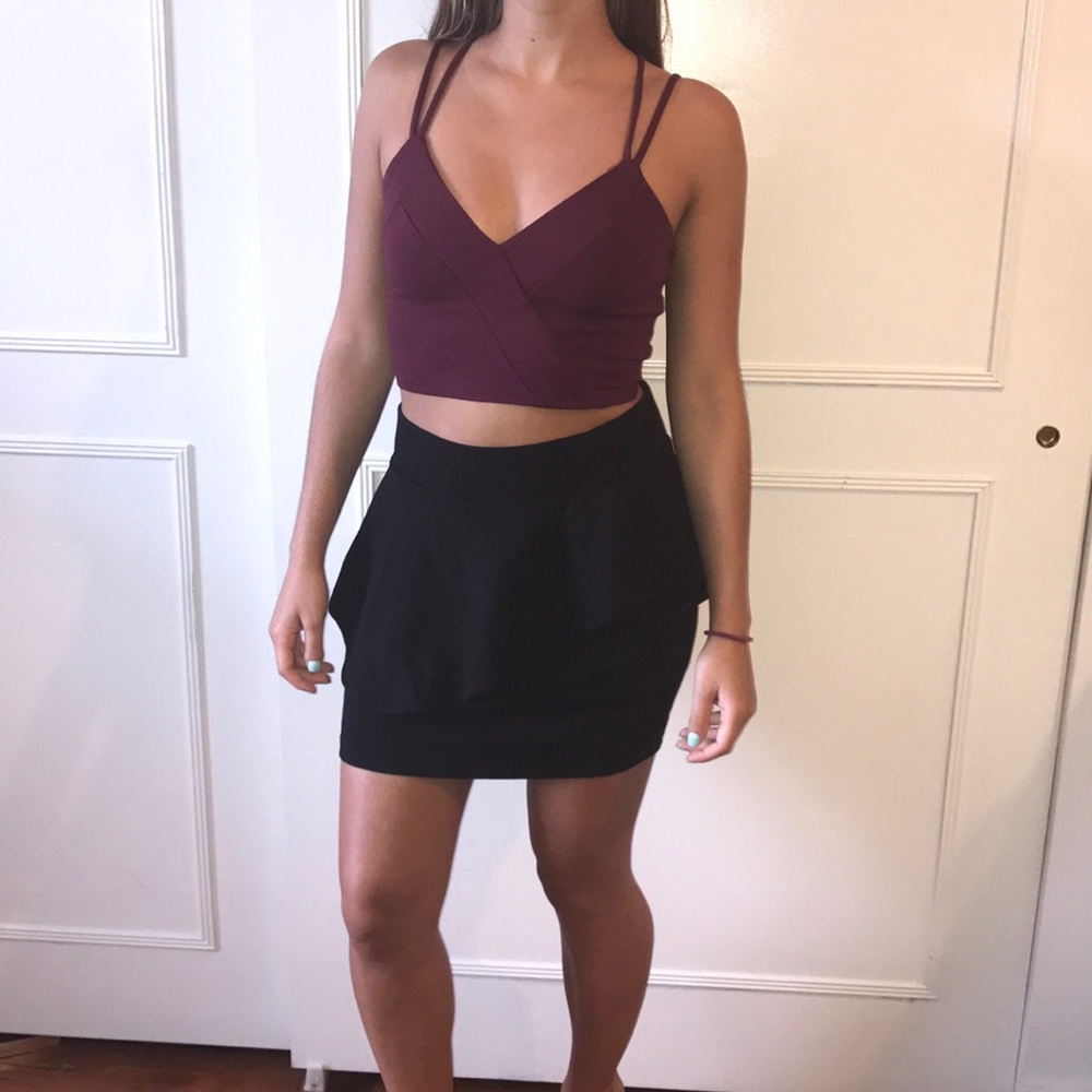 Black skirt